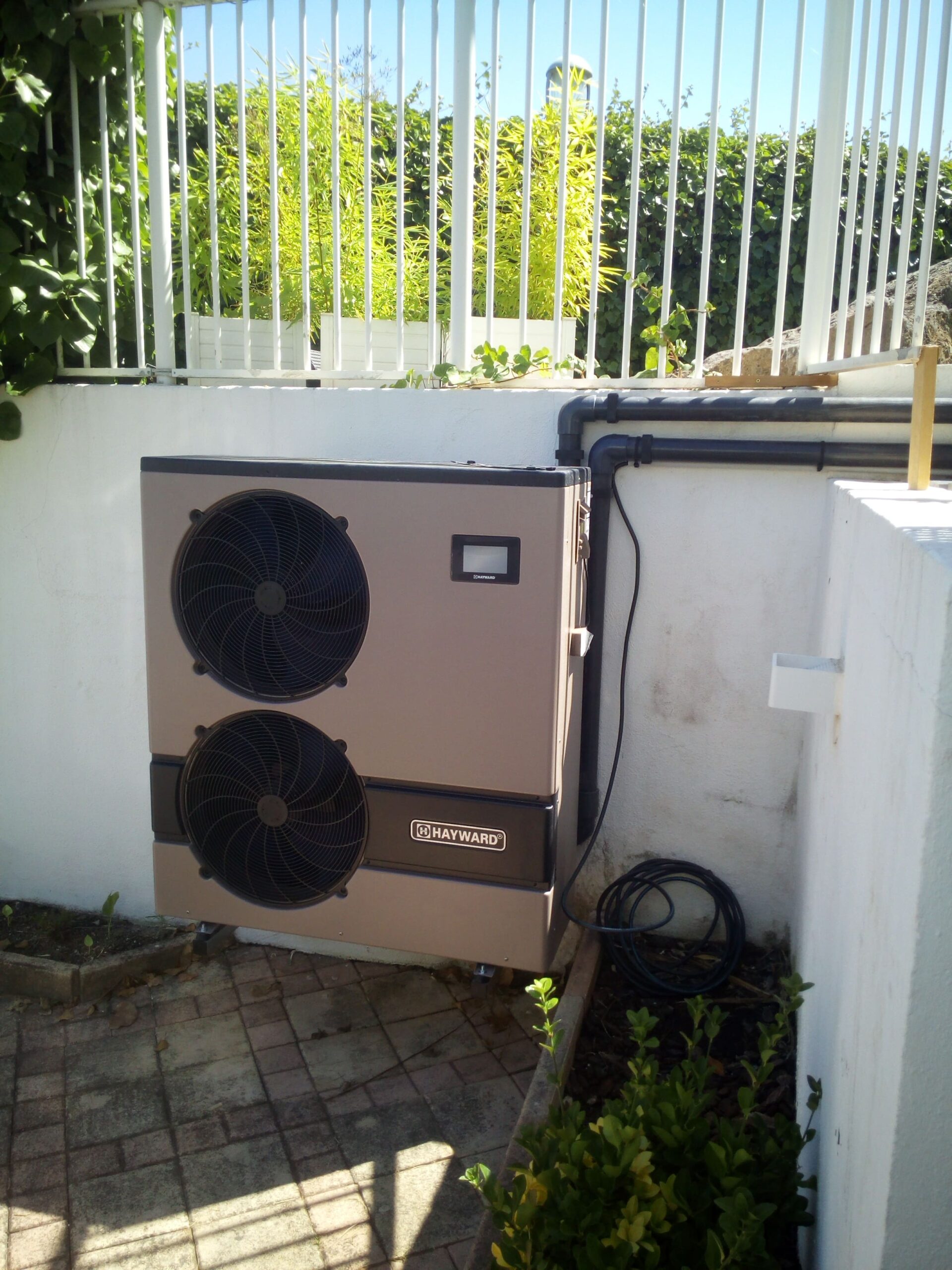 pose pompe a chaleur piscine