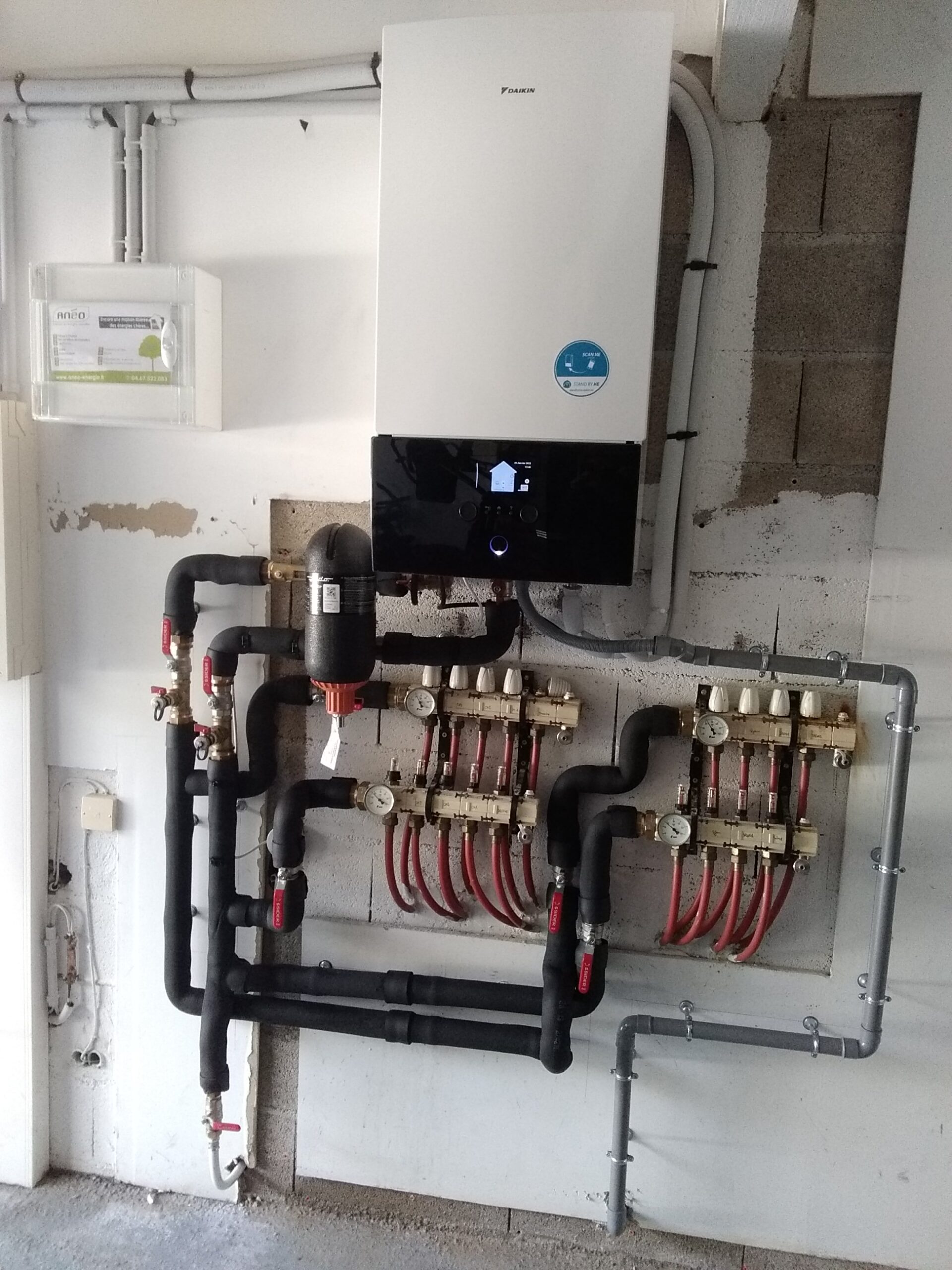 pompe à chaleur air eau installation