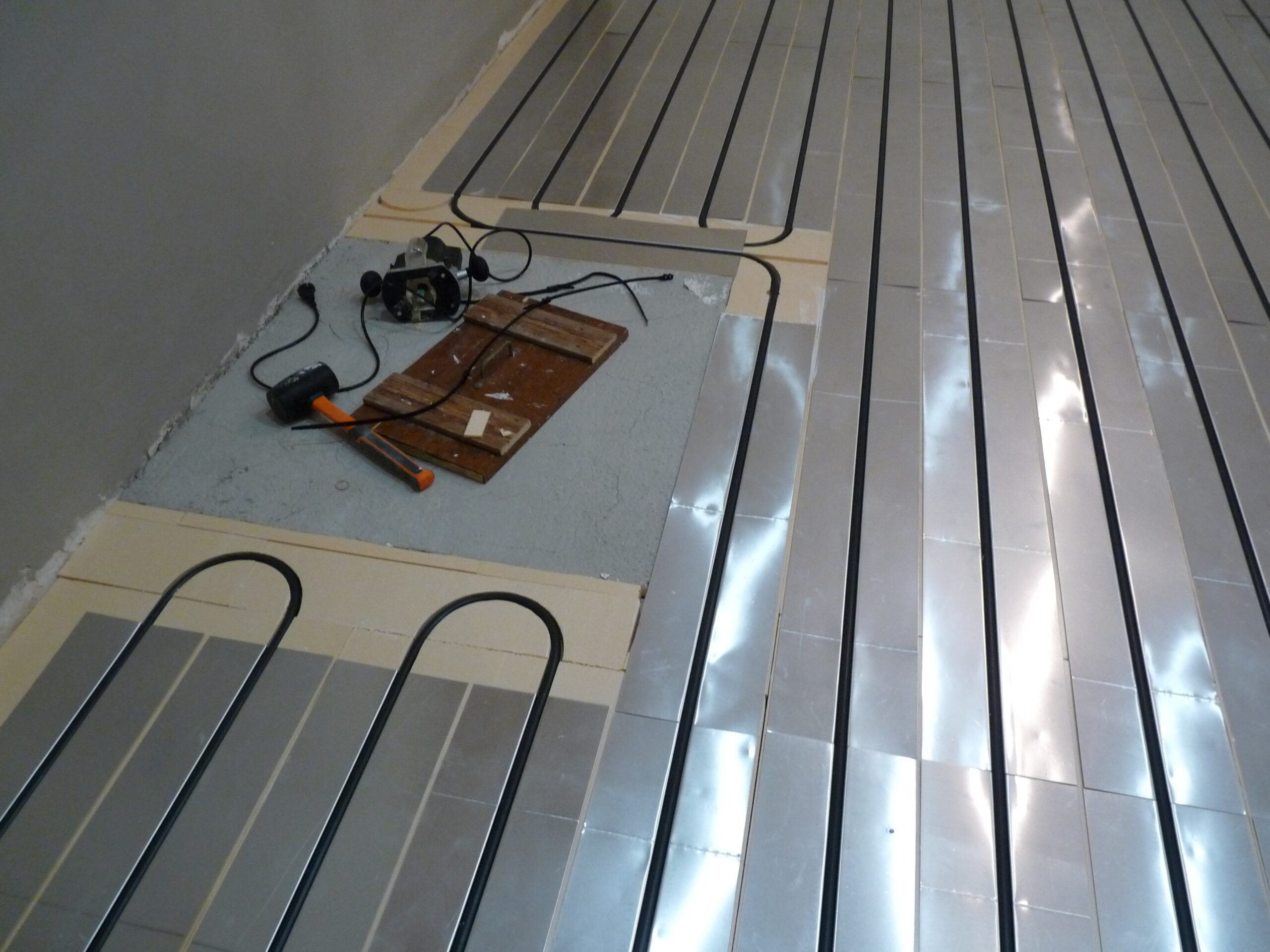 installation plancher chauffant