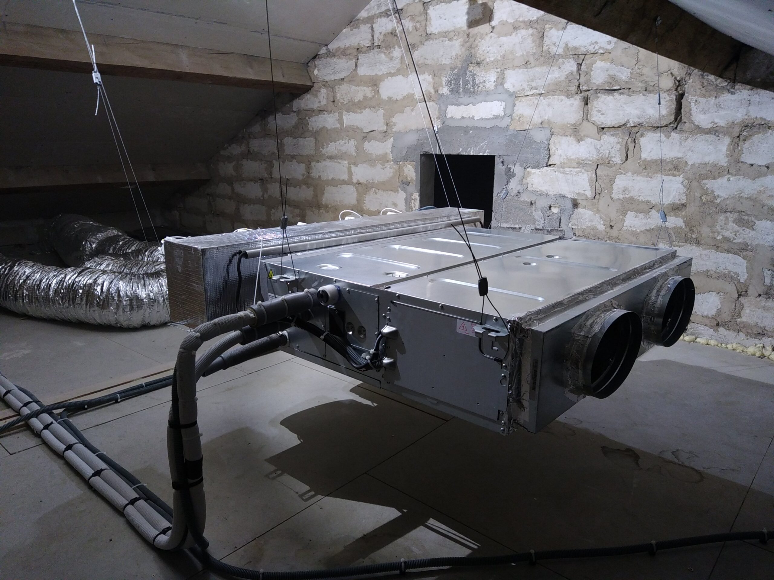 pompe à chaleur air air gainable